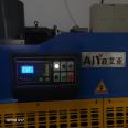 Aiya brand 12x1600 electric hydraulic CNC gate type cutting machine, 1-meter 6-meter cutting machine, capable of cutting a thickness of 12 millimeters