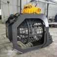 Sand Leakage Cleaning Rotary Screen Modern 225 Excavator Rotary Vibration Screen Bucket