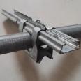 Greenhouse accessories circular pipe clamp slot holder material galvanized, stable, durable, and easy to install