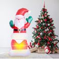 Cross border exclusive Christmas decorations, activity venues, props, Santa Claus climbing chimneys, festive lighting decoration