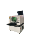 FPC offline laser splitting machine with dual workbenches alternately used for automatic real-time focusing of the machine