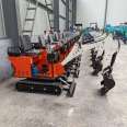 Garden renovation small excavator 10 agricultural small excavator orchard track micro excavator