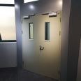 Customized Grade B fire-resistant and flame-retardant steel doors for emergency exits in hospitals, shopping malls, and stairwells