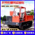 Chain crawler transport Dump truck 6t all terrain field crawler small walking transport vehicle