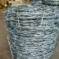 Hot-dip galvanized blade thorn rope Ye Sheng provides spray galvanized machine unit wall rolling cage as needed