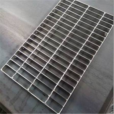 Toothed 304 steel grating plate, anti slip step board, steel ladder platform, walkway board