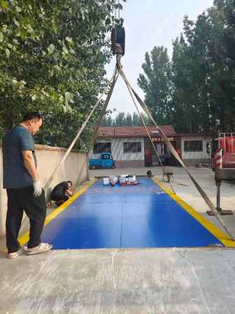 Electronic weighbridge truck scale manufacturer's unmanned weighing system supports customization