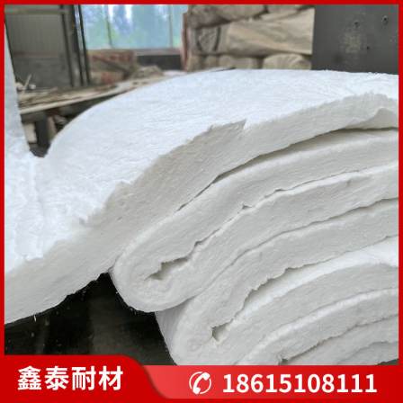 Xintai aluminum silicate fiber blanket, ceramic fiber needle punched blanket, high-temperature resistant insulation cotton roll felt