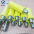 Processing customized wear-resistant rubber rollers Mechanical processing polyurethane coated rubber rollers