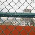 Xunxiao Stadium Fence Sun shaped Diamond Mesh Sports Ground Galvanized Hook Pattern Ink Green Support Customization