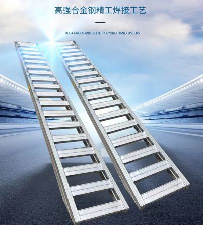 Elephant manufacturer aluminum alloy ladder for loading, electric forklift for ladder climbing, Southeast region shipment