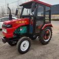 Ruichen 15 horsepower mini tractor single cylinder belt transmission small four-wheel drive