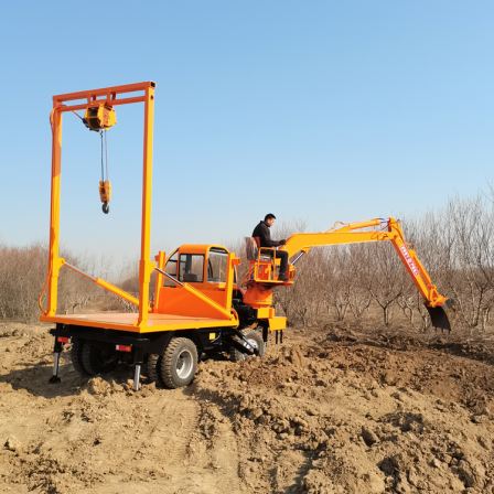 Truck mounted excavator manufacturer's rear suspension excavator gantry crane of various models