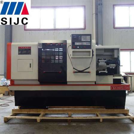 Supply CK6160/1500 CNC lathe with widened carriage and overall bed system configuration for cutting metal equipment