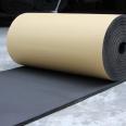 Aluminum foil rubber plastic cotton roof pipeline insulation and cold insulation B1/B2 grade rubber plastic insulation board material specifications can be customized