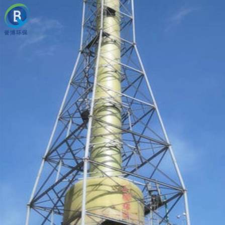 Fiberglass chimney tower, high-temperature resistant chimney, desulfurization tower, Yubo environmental protection chimney tower