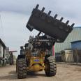 Mine loader 20 forklift with side tipping bucket for convenient unloading in narrow space with a capacity of 2 tons