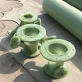 【 Juwei 】 Customized threaded fiberglass flange with multiple models of DN200 hand laid pipe fittings and pressure pipes