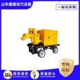 Four cylinder mobile pump truck vacuum assisted emergency rescue visual frequency inspection factory Xinsheng Power