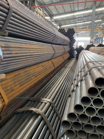 Welded pipe for construction site support and wall of straight seam welded pipe, 4-inch -8-inch welded steel pipe, 48 iron pipe, sharp steel pipe