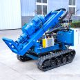 Diesel tracked pneumatic down-the-hole drilling machine for outdoor drilling, blasting holes, pneumatic anchoring drilling machine, rock drilling machine