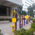 Outdoor square community fitness equipment, outdoor fitness path manufacturer, professional customization