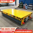 Electric flat car workshop track crossing car battery electric flat car intelligent Cart trackless