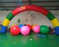 Huajin Air Mold Production Customized 6m, 8m, 10m, 12m Opening Ceremony Inflatable Arch Inflatable Tent