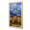 Xinchuangxin Picture Frame Advertising Machine Wall Mounted Display Screen Wooden Frame Advertising Screen Customization 21.5/27/32/43/55 inches