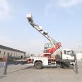 Beijun 25m Aerial work platform, external wall spraying, climbing vehicle can be equipped with truck mounted crane