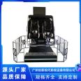 Single/double person VR roller coaster spin experience simulation safety seat mall VR game console equipment creation