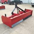 Box type soil crusher grader four-wheel tractor suspension grader concrete paving scraper Grader