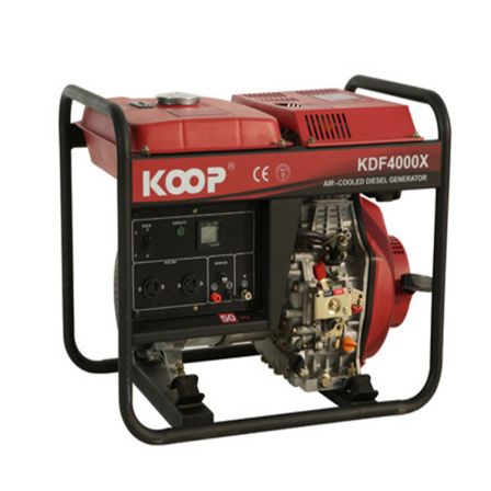 KDF4000X Popular Science Diesel Generator Set 3KW Single Phase Manual Start Convenient KOOP