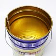 Printed paint bucket, metal chemical packaging bucket, circular sealing bucket, customized by Yiteng