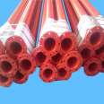 Internal and external coated steel pipes Yunkai brand hot dip plastic coated steel pipes mass production