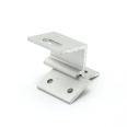 Trapezoidal fixture, photovoltaic roof panel fixing clip, adjustable angle universal fastener