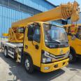 6-ton Foton Foton Era Truck Crane National Six Blue Brand Crane for High Altitude Operation Crane Air Brake Failure