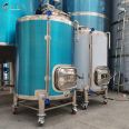 1 ton stainless steel mixing tank, 1000l solid-liquid sealed mixing tank, 2000kg white steel storage tank, easy to operate