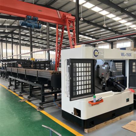 Steel pipe cutting machine tool, fast cutting circular saw machine, customized multifunctional steel pipe cutting equipment, high rigidity