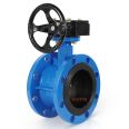 Midline flange butterfly valve D341X large diameter water conservancy and hydropower pipeline network soft sealing excellent work