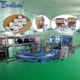 Orange juice bottle packaging, unpacking, packing, and sealing integrated machine supply, fully automatic packing machine