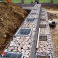 Customized aerated gabion for landfill site biogas gabion explosion-proof and durable reinforced gabion mesh