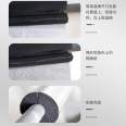 Flame retardant and sound-absorbing air conditioning rubber plastic pipe shell, Class B1 thermal insulation pipe, high-temperature resistant aluminum foil rubber plastic sponge pipe