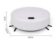 Intelligent sweeping Robotic vacuum cleaner, household 3-in-1 sweeping robot, home appliances and gifts wholesale
