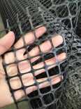 Plastic grille bidirectional 20-50kn black polypropylene road reinforced PP PE plastic mesh