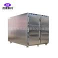 Six 6-door body refrigerated cabinets with adjustable temperature for mortuary and funeral parlor body refrigerated cabinets