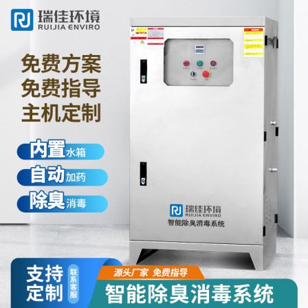 Industrial high-pressure spray deodorization equipment Garbage station deodorization disinfection and sterilization dust fall spray machine Ruijiake customized manufacturer