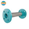 LEEBOO/Libo stainless steel metal hose flange type metal braided pipe soft connection