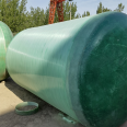 Septic tank three grid FRP oil separator reservoir integrated sewage treatment buried sedimentation tank