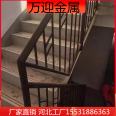 Iron balcony guardrail, staircase handrail, outdoor and indoor protective railing support customization